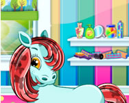 Pony pet salon HTML5 online