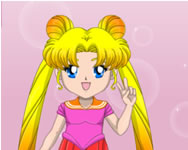 Sailor girls avatar maker fodrászos HTML5 játék